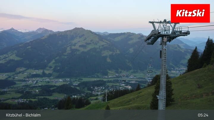 Archived image Webcam Bichlalm (Kitzbühel)