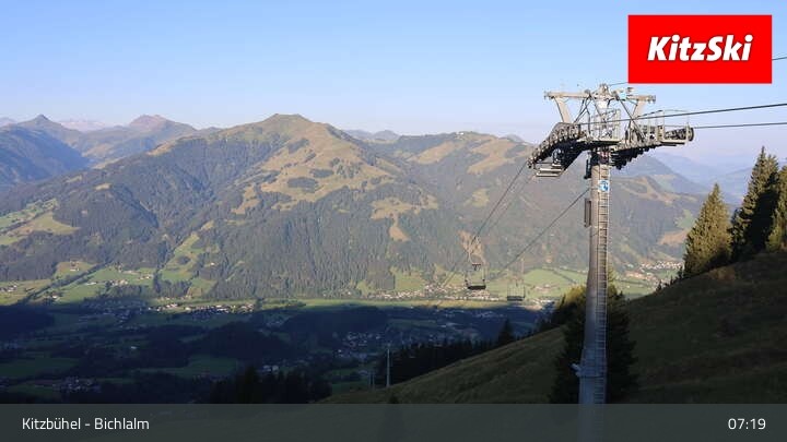 Archiv Foto Webcam Bichlalm in Kitzbühel