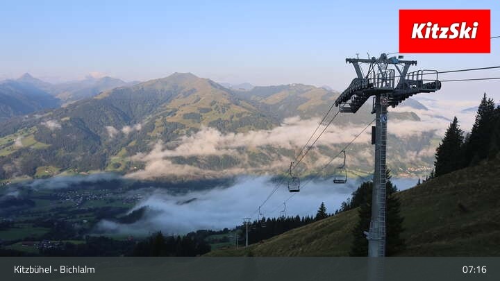 Archiv Foto Webcam Bichlalm in Kitzbühel