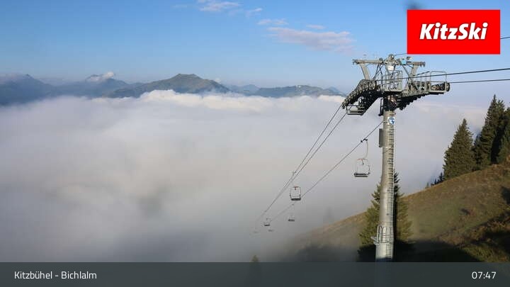 Archiv Foto Webcam Bichlalm in Kitzbühel