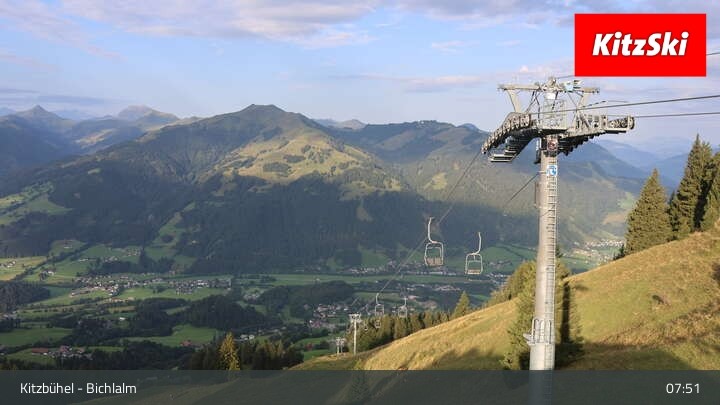 Archiv Foto Webcam Bichlalm in Kitzbühel
