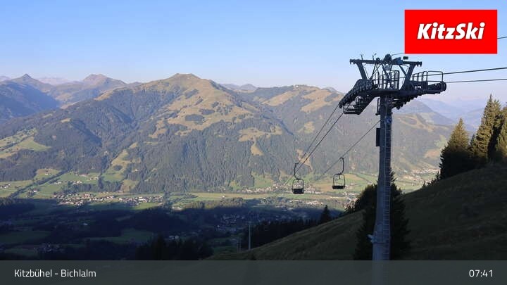 Archiv Foto Webcam Bichlalm in Kitzbühel