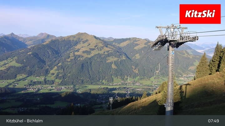 Archiv Foto Webcam Bichlalm in Kitzbühel