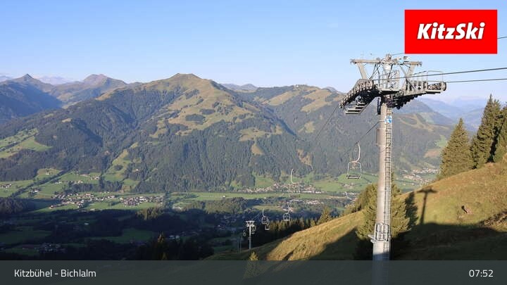 Archived image Webcam Bichlalm (Kitzbühel)