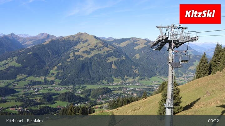 Archiv Foto Webcam Bichlalm in Kitzbühel