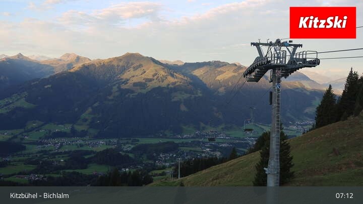 Archiv Foto Webcam Bichlalm in Kitzbühel