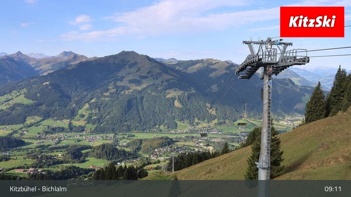 Archiv Foto Webcam Bichlalm in Kitzbühel