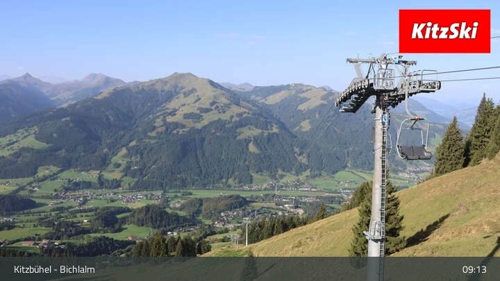 Archiv Foto Webcam Bichlalm in Kitzbühel