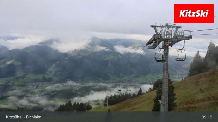 Archiv Foto Webcam Bichlalm in Kitzbühel