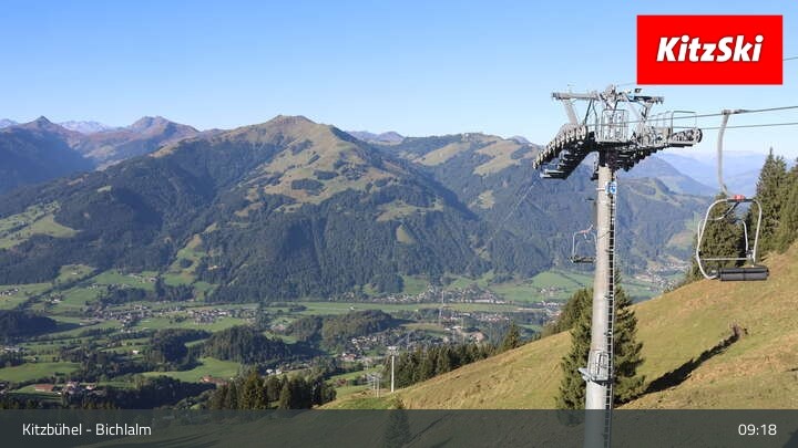 Archiv Foto Webcam Bichlalm in Kitzbühel