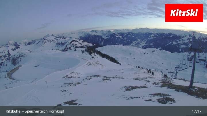 Archiv Foto Webcam Kitzbühel - Speicherteich Hornköpfl