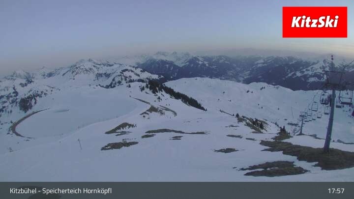 Archiv Foto Webcam Kitzbühel - Speicherteich Hornköpfl