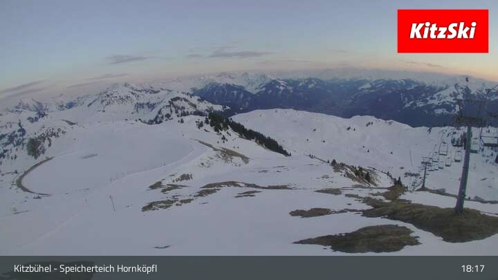 Archiv Foto Webcam Kitzbühel - Speicherteich Hornköpfl