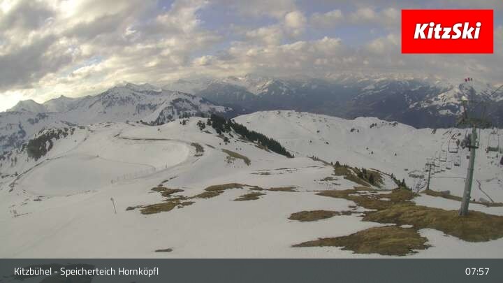 Archiv Foto Webcam Kitzbühel - Speicherteich Hornköpfl