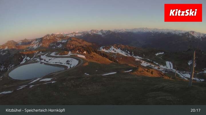 Archiv Foto Webcam Kitzbühel - Speicherteich Hornköpfl