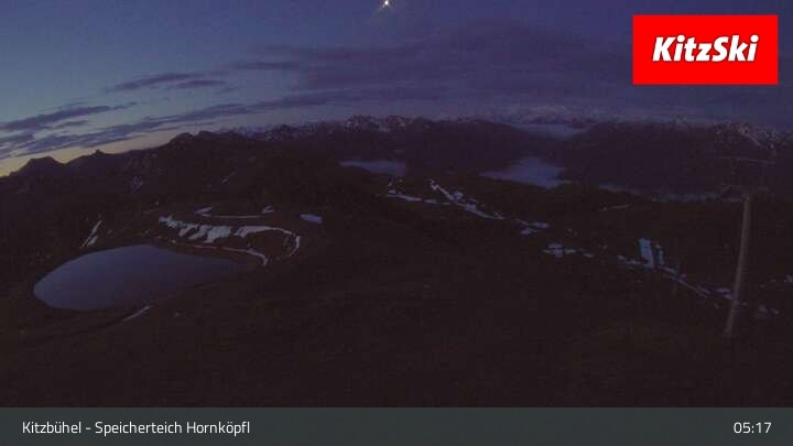 Archiv Foto Webcam Kitzbühel - Speicherteich Hornköpfl