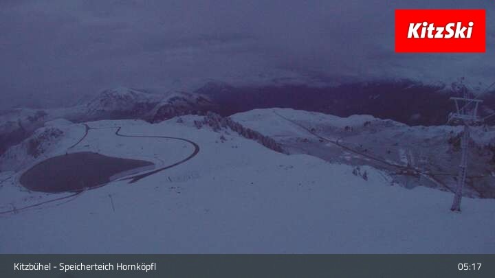 Archiv Foto Webcam Kitzbühel - Speicherteich Hornköpfl