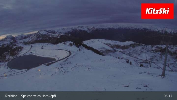 Archiv Foto Webcam Kitzbühel - Speicherteich Hornköpfl