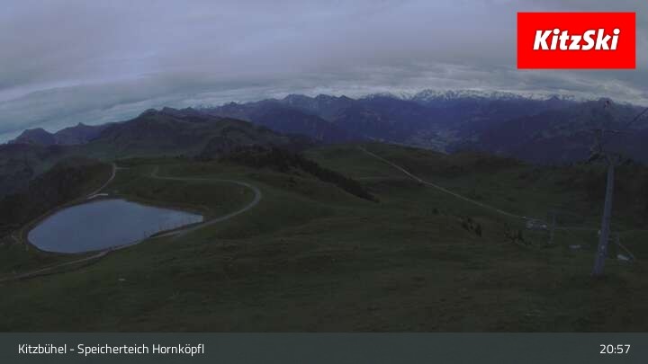 Archiv Foto Webcam Kitzbühel - Speicherteich Hornköpfl
