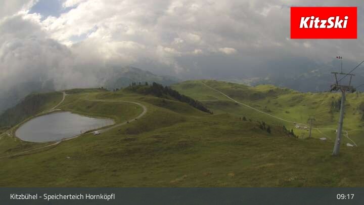 Archiv Foto Webcam Kitzbühel - Speicherteich Hornköpfl
