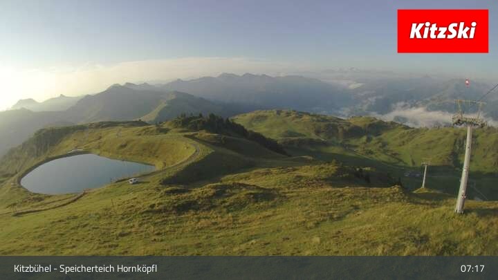 Archived image Webcam Kitzbühel - Hornköpfl Reservoir Pond