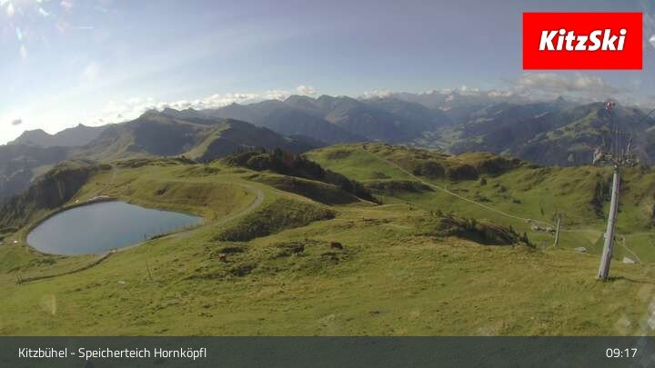 Archived image Webcam Kitzbühel - Hornköpfl Reservoir Pond
