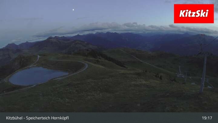 Archiv Foto Webcam Kitzbühel - Speicherteich Hornköpfl
