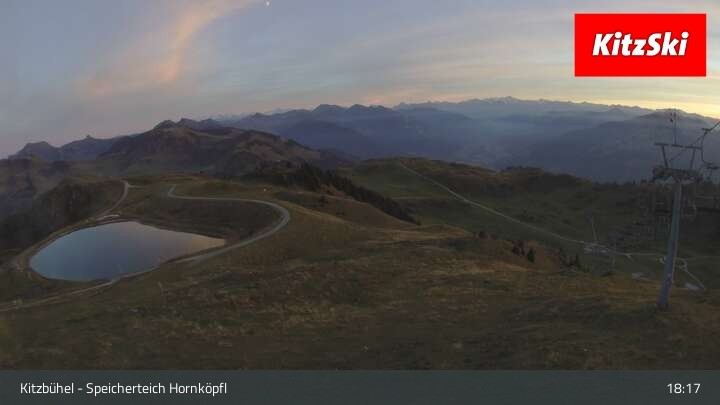 Archiv Foto Webcam Kitzbühel - Speicherteich Hornköpfl
