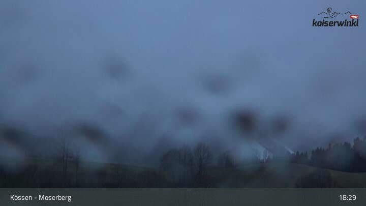 Archived image Webcam Moserberg Mountain Kössen