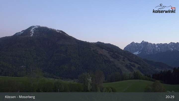 Archiv Foto Webcam Moserberg (Kössen)