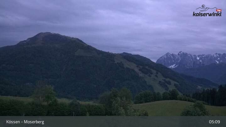 Archiv Foto Webcam Moserberg (Kössen)