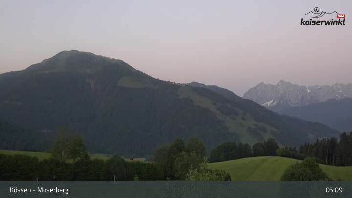 Archiv Foto Webcam Moserberg (Kössen)