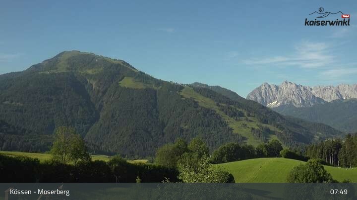Archiv Foto Webcam Moserberg (Kössen)