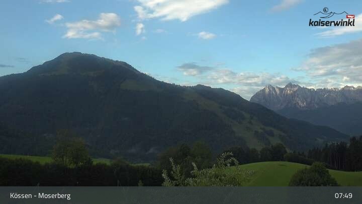 Archiv Foto Webcam Moserberg (Kössen)
