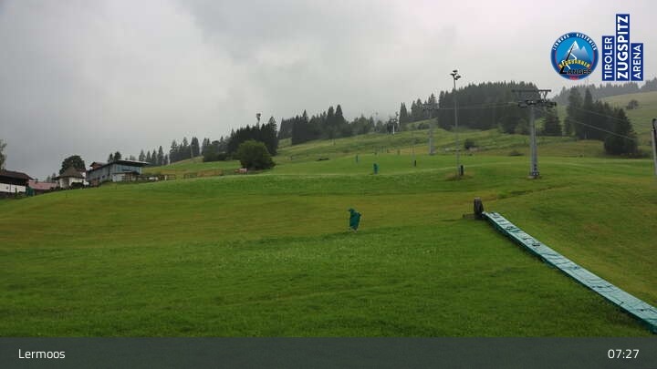 Archiv Foto Webcam Lermoos - Familyjet Talstation