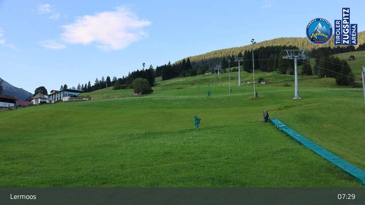 Archiv Foto Webcam Lermoos - Familyjet Talstation