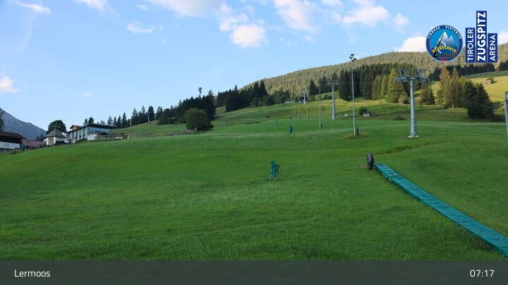 Archiv Foto Webcam Lermoos - Familyjet Talstation