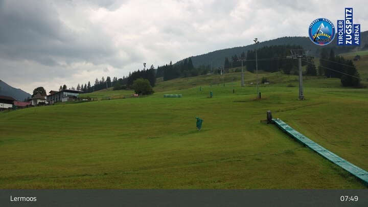 Archived image Webcam Lermoos - Familyjet