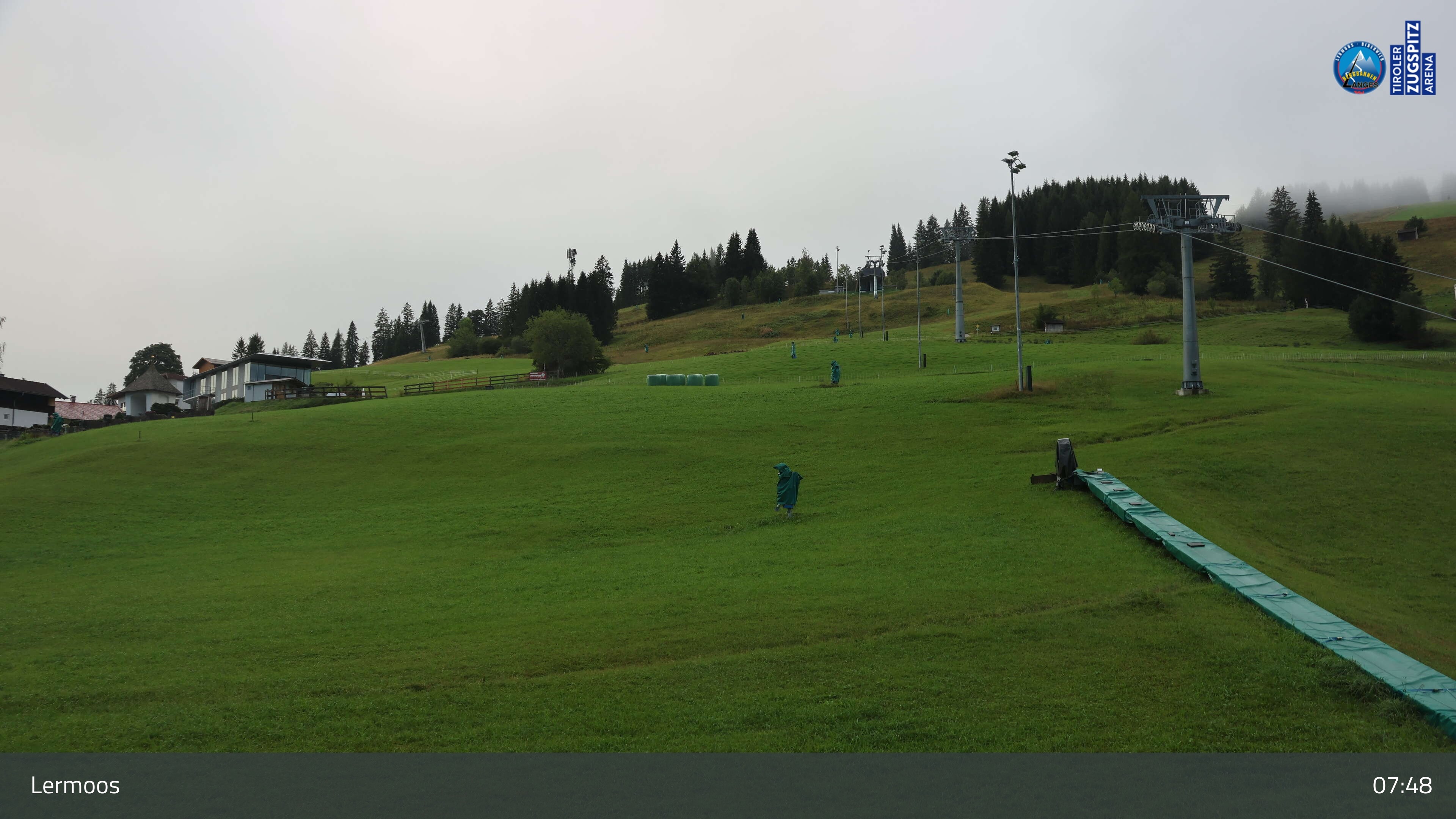 Archiv Foto Webcam Lermoos - Familyjet Talstation
