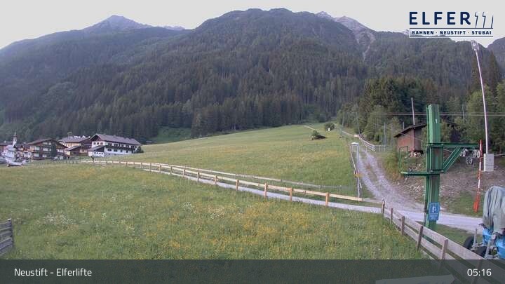 Archiv Foto Webcam Neustift - Hochstubai: Krössbach