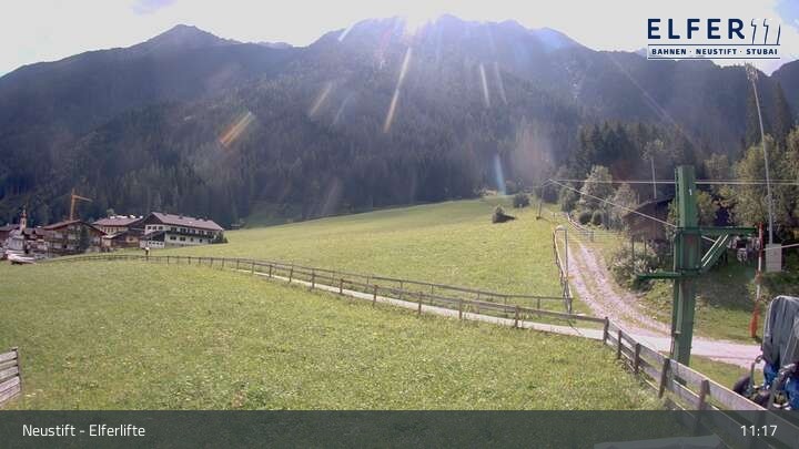 Archiv Foto Webcam Neustift - Hochstubai: Krössbach