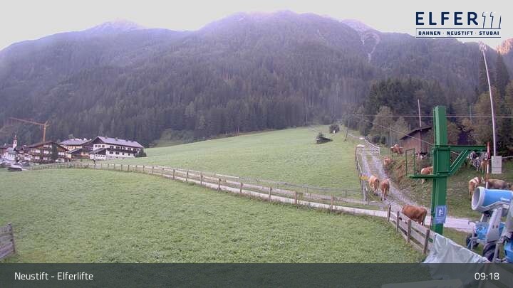 Archived image Webcam Krössbach (Neustift - Hochstubai)