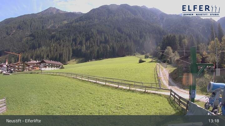 Archived image Webcam Krössbach (Neustift - Hochstubai)