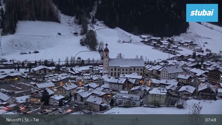 Archiv Foto Webcam Neustift im Stubaital