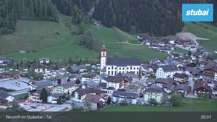 Archived image Webcam View of Neustift im Stubaital