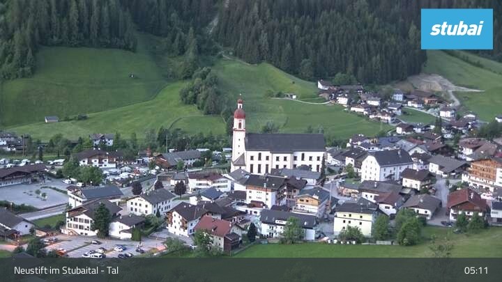 Archived image Webcam View of Neustift im Stubaital