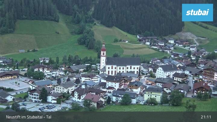 Archived image Webcam View of Neustift im Stubaital