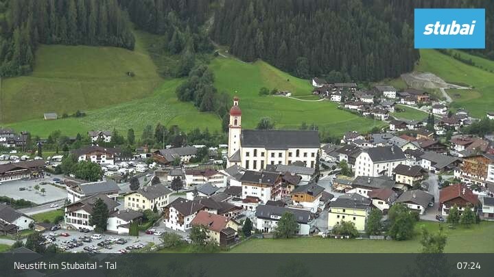 Archived image Webcam View of Neustift im Stubaital