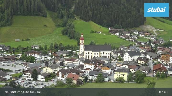Archived image Webcam View of Neustift im Stubaital