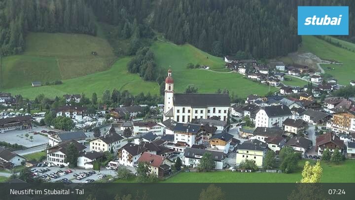 Archived image Webcam View of Neustift im Stubaital